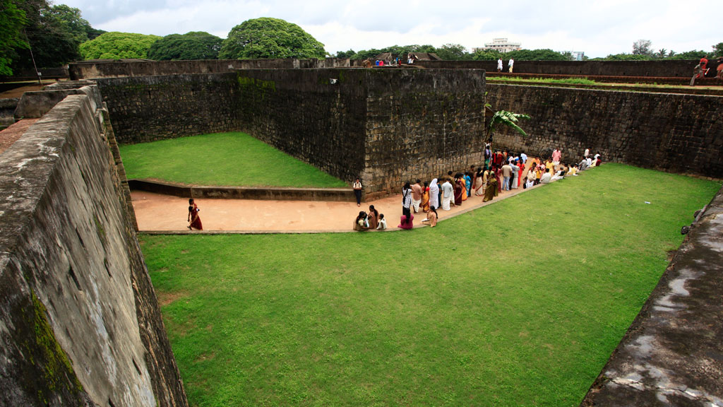 Visitors at Palakkad Fort